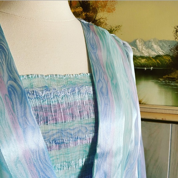 1970’s Pastel Mermaid Dress - Picture 7 of 7
